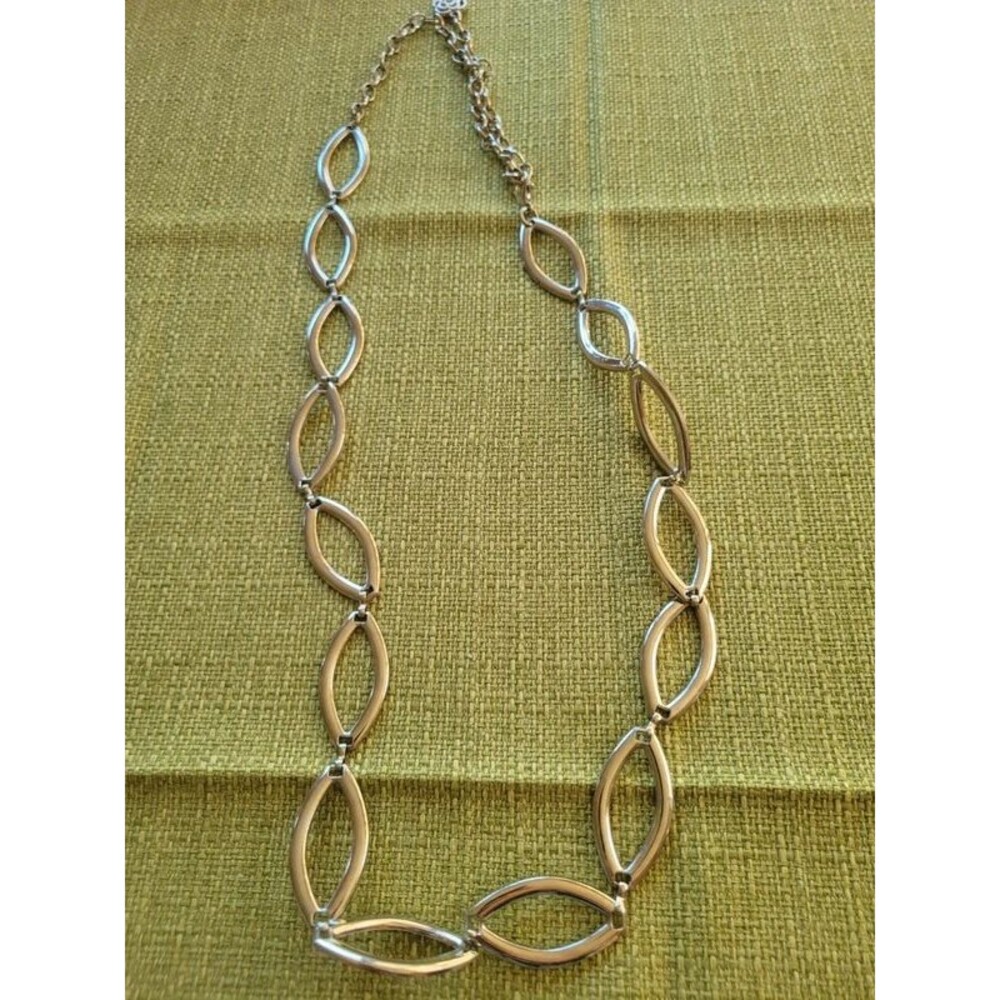 Long Silver Necklace